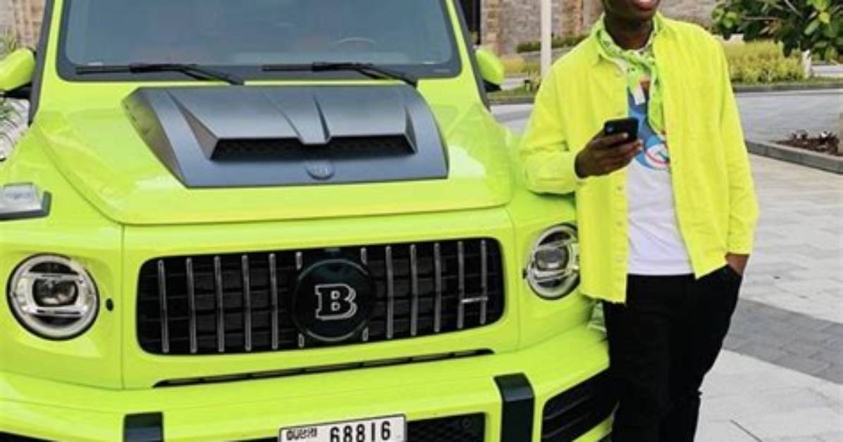 Hushpuppi and Zlatan Spotted Posing with Same Brabus Jeep, Nigerians Ask for the Owner