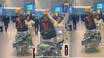 "I Tap into This": Wife Excitedly Hugs Husband Who Joins Her in Uk, Video Goes Viral on Tiktok