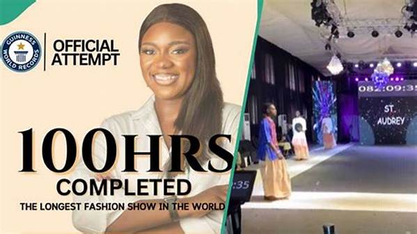 Ify Pineapple Breaks Gwr for Longest Fashion Runway Show, Leaves Netizens Proud: "We Did It"