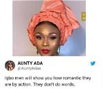 Igbo Men Show Romance Through Action Not by Words - Nigerian Woman