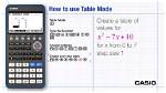 Input Table Calculator