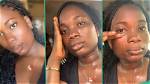 Intense Heat Deals with Lady Who Entered Bus from Ibadan to Benin, Her Makeup Gets Damaged