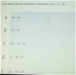 Is 30 a Solution to 2X + 5 = 3X - 25