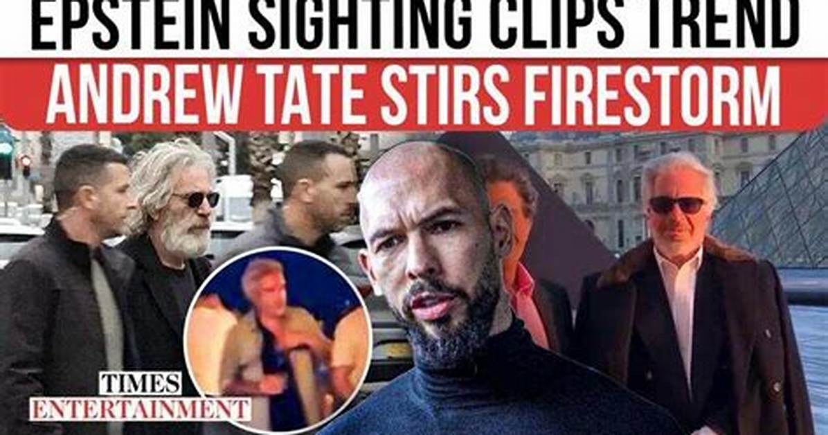 Is Andrew Tate Dead or Alive? Where Is He Now?