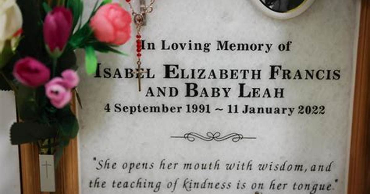 Isabel Elizabeth Francis Photo: Pregnant Wife Murder by Managing Director Husband