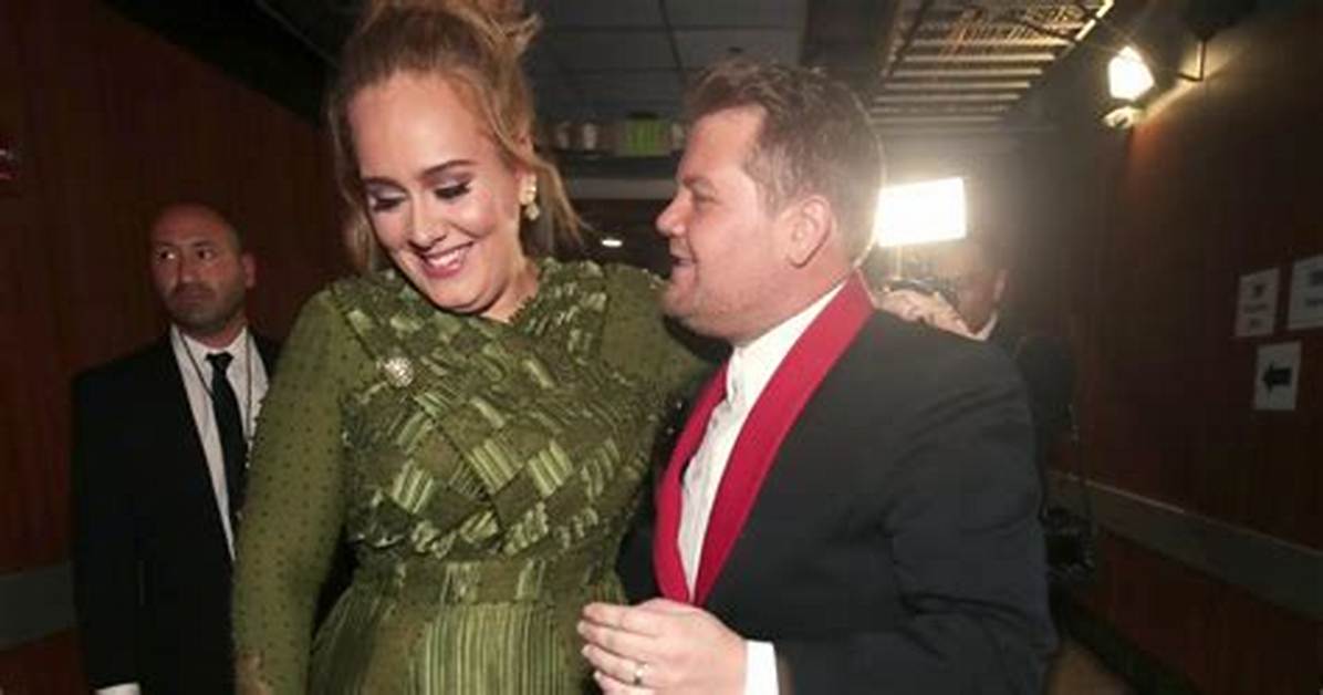 James Corden and Adele's Friendship Goes Way Back