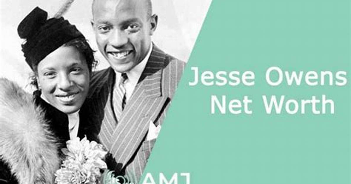 Jesse Owens Net Worth