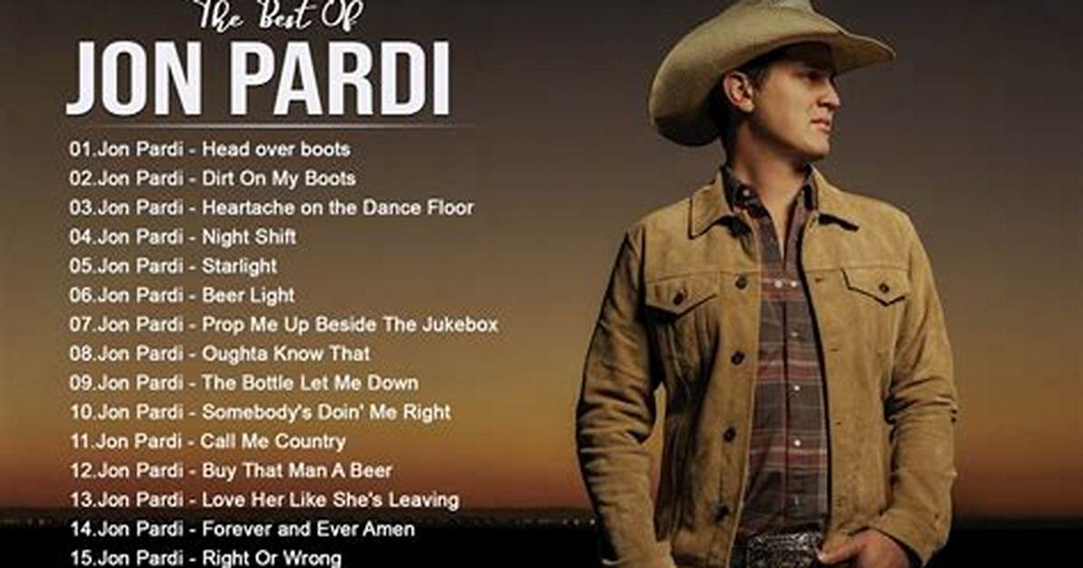 Jon Pardi Popular Songs | Popnable