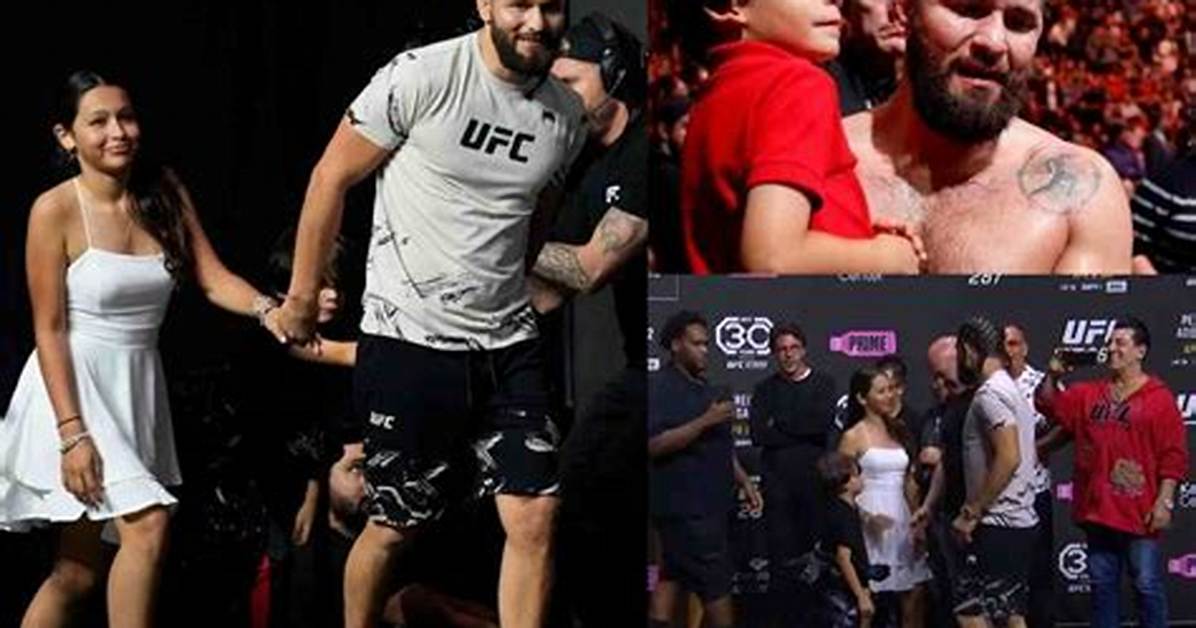 Jorge Masvidal Has 3 Kids with His Wife Iman Kawa | Family and Net Worth