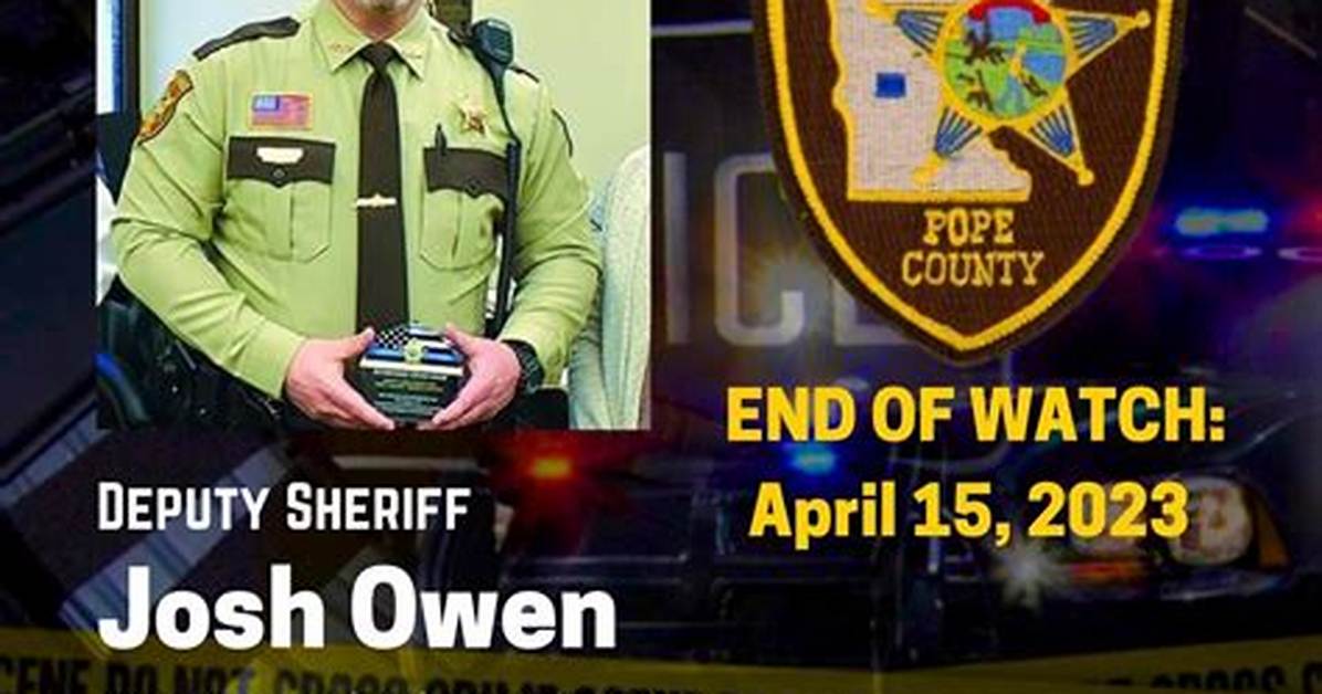 Josh Owen Death and Obituary: Deputy Died in Shooting