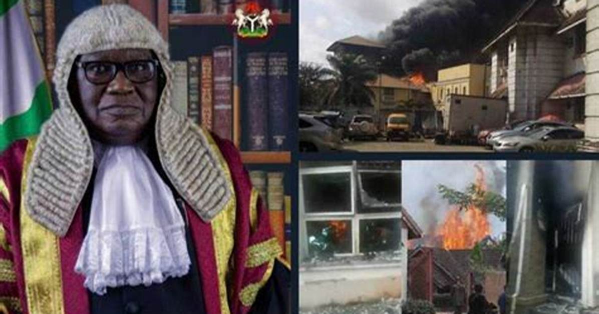 Justice Tsammani’s Home Attacked over Judgment on Bola Tinubu? Fact Emerges