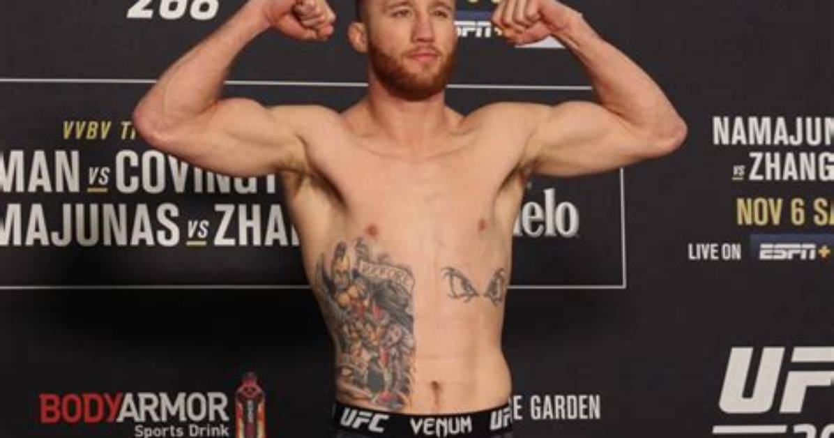 Justin Gaethje Tattoo | How Many Body Inks Does He Have