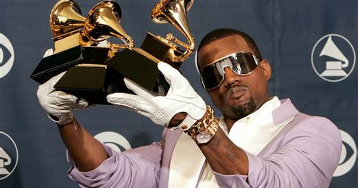 Kanye West Wins 2 Grammy Awards, Officially Ties with His Mentor Jay Z as They’ve Now Each Won 24 Accolades
