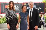 Kasia Smutniak Figlio (Son) Leone and Figlia (Daughter) Sophie Taricone