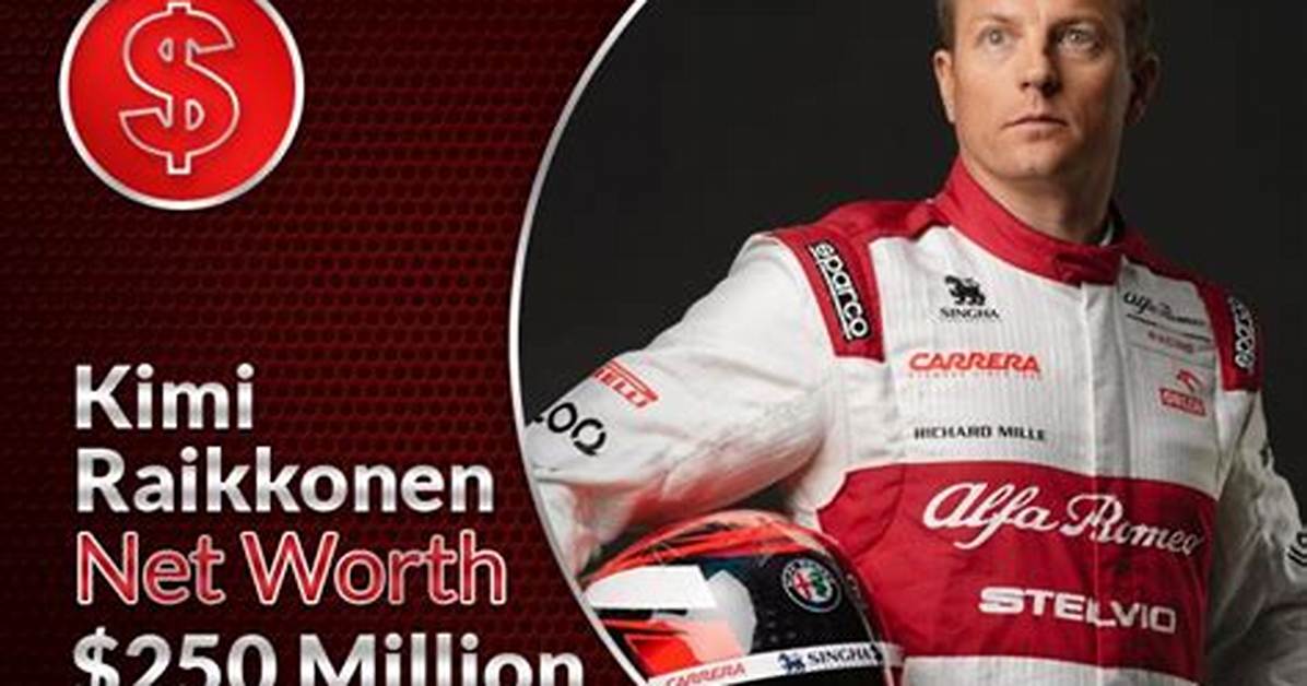 Kimi Raikkonen Net Worth