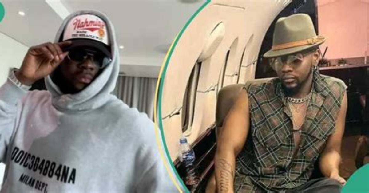 Kizz Daniel Flies N40M Private Jet to Ivory Coast, Sports over N3M Outfit as He Steps out in Style