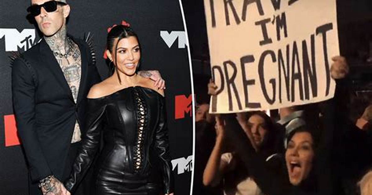 Kourtney Kardashian Is Pregnant, and Fans Want to Know When She'll Give Birth