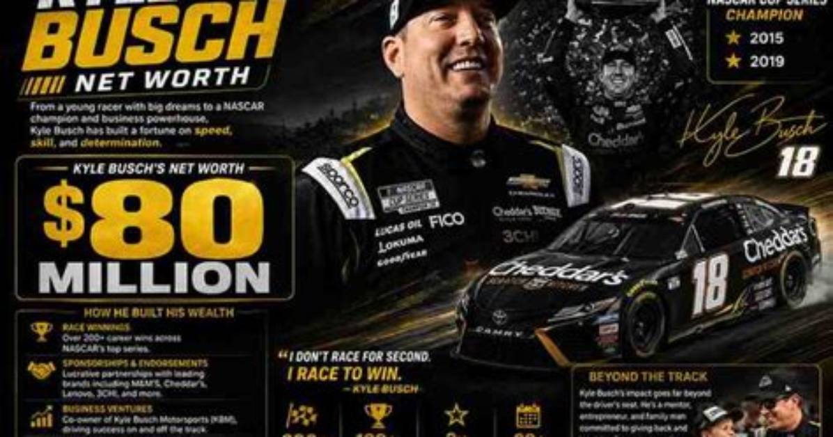 Kyle Busch Net Worth