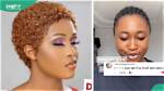 Lady Orders Cute Gold Wig, Gets Funny Style, Many Ask Her to Become a Lawyer, Video Trends