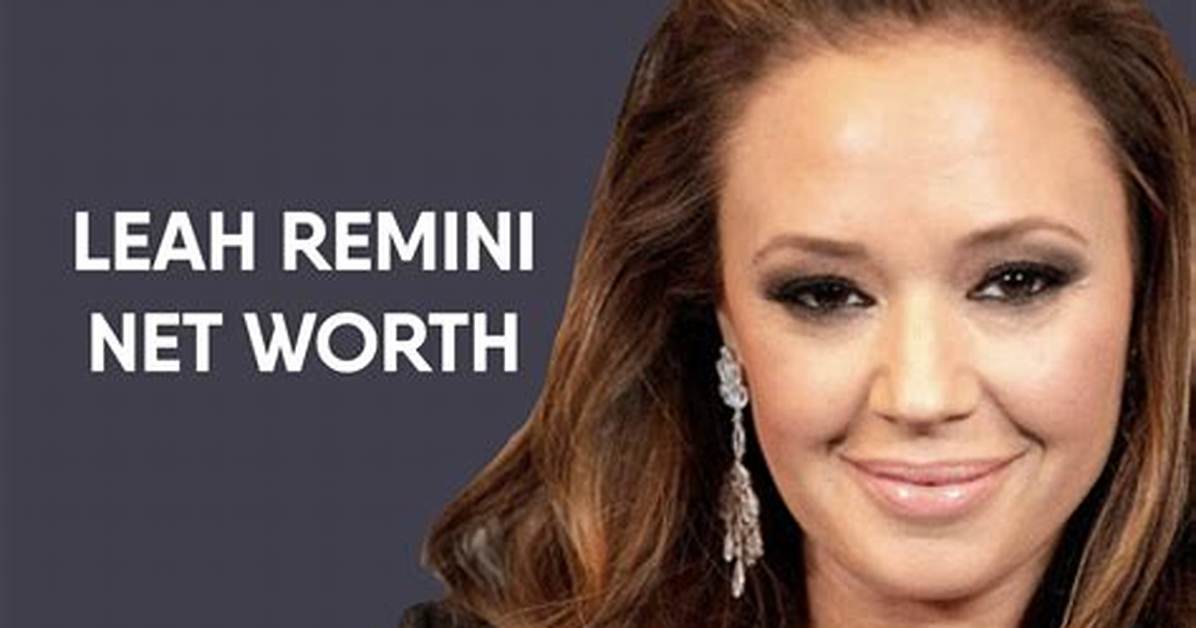 Leah Weller Net Worth