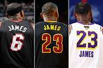 Lebron James Has Switched Jersey Numbers Multiple Times Throughout His Record-Breaking Career