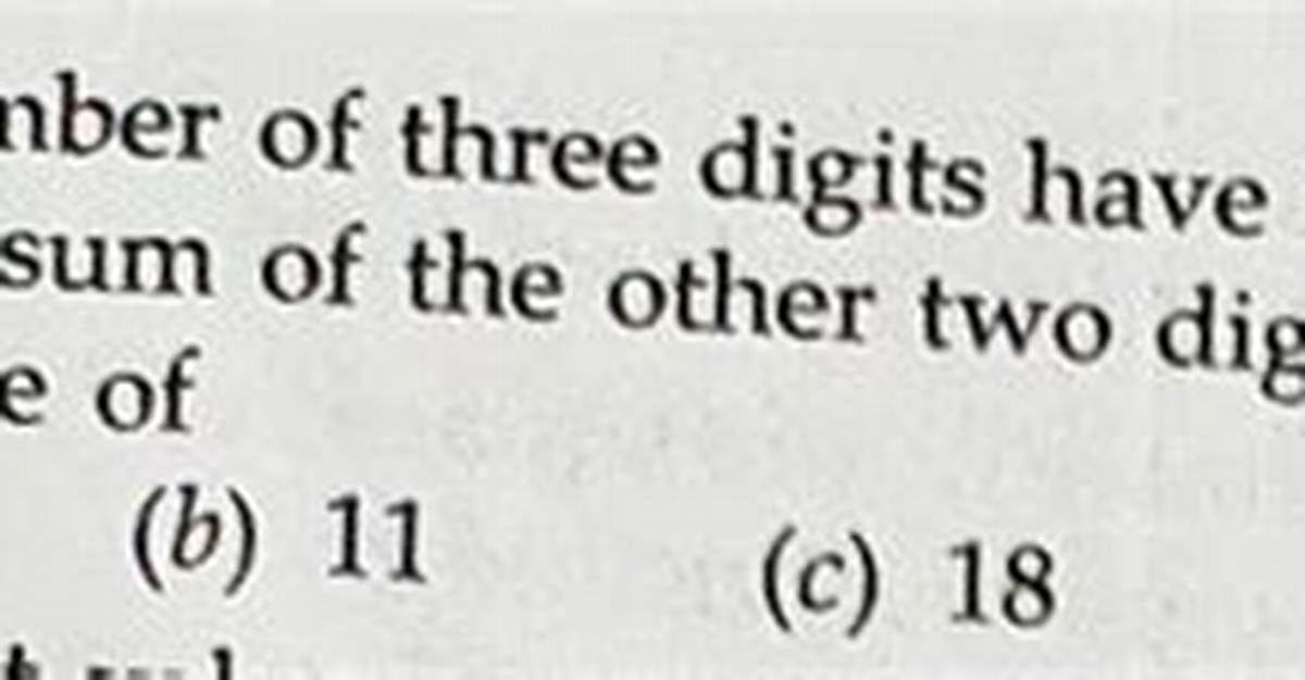 Let N Be the Middle Number of Three Consecutive Integers