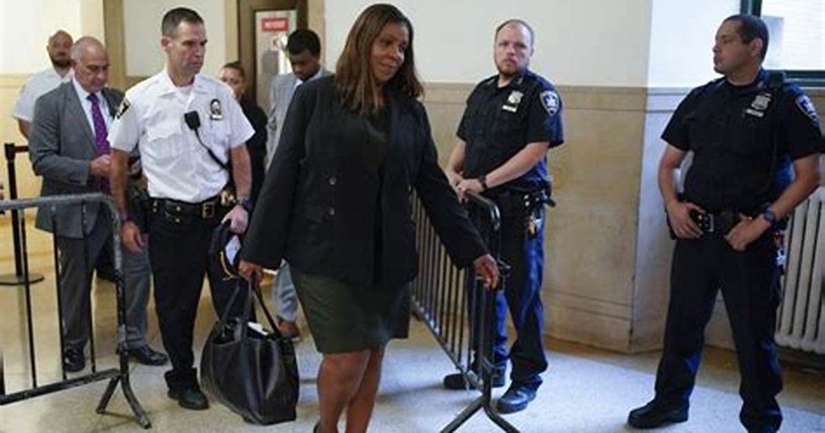 Letitia James Arrested and Charged: Is New York Attorney General in Jail?