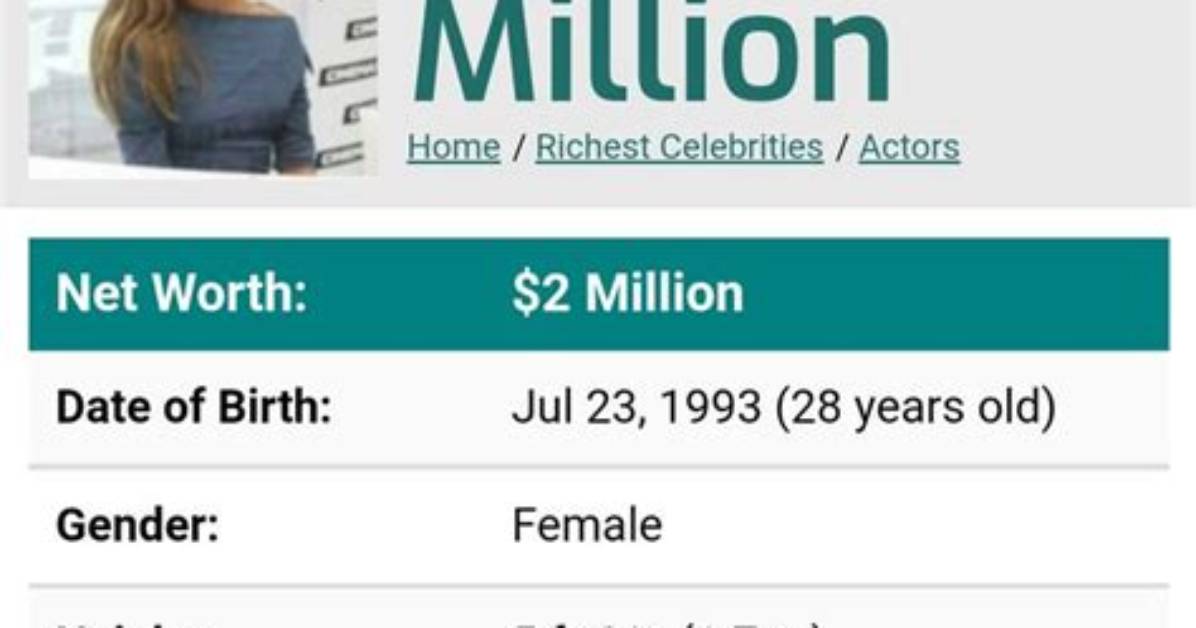 Lili Simmons Net Worth