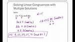 Linear Congruence Calculator