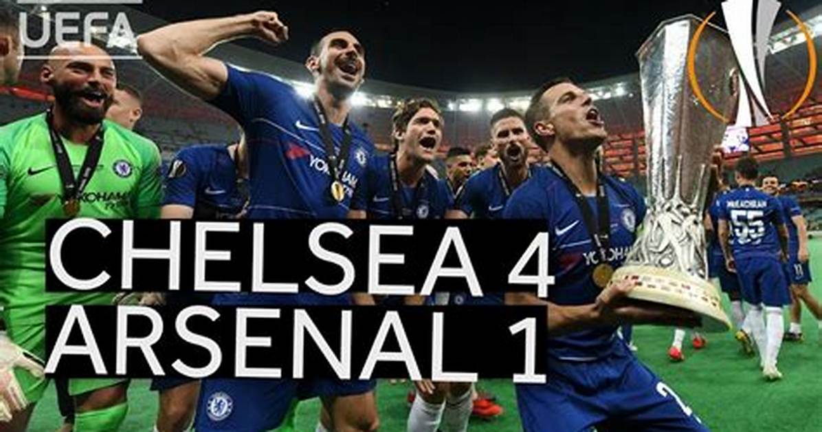 Live: Chelsea 4-1 Arsenal (Ft)