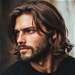 Long Hair Looks Good on His Face