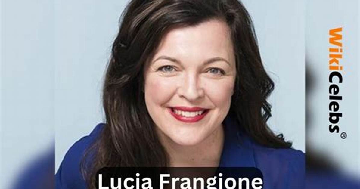 Lucia Frangione Wiki, Biography, Net Worth, Husband, Family, Kids, Ethnicity, Age & More