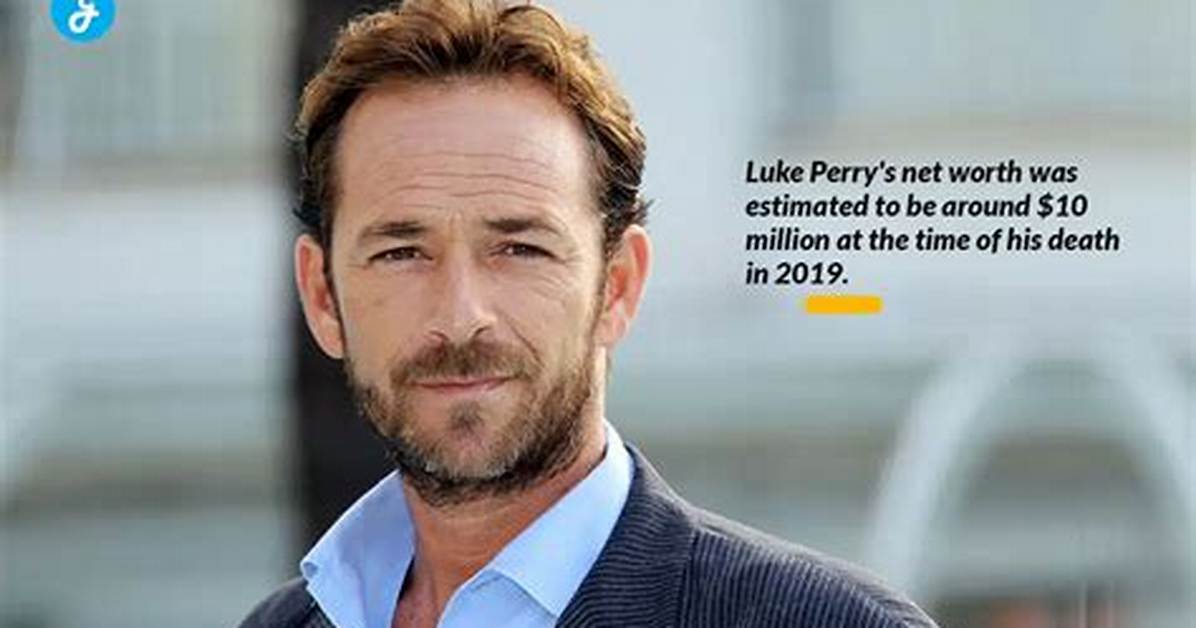 Luke Perry Net Worth – How Much Is Perry Worth?