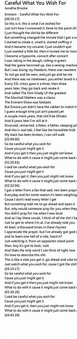 Lyrics & Translations of Careful What You Wish for by Bad Omens