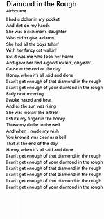 Lyrics & Translations of Diamonds in the Rough by Li Heat