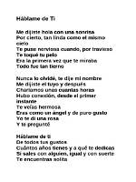 Lyrics & Translations of Hablame De Ti by Banda Ms / Banda Sinaloense Ms De Sergio Lizárraga