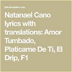 Lyrics & Translations of Iniciales Al by Natanael Cano