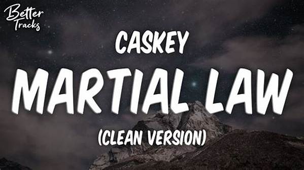 Lyrics & Translations of Martial Law by Caskey