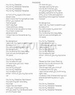 Lyrics & Translations of Paradise (Not for Me) by Madonna