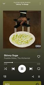 Lyrics & Translations of Skinny Suge by Freddie Gibbs