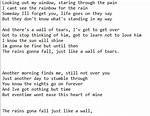 Lyrics & Translations of Tears Fall in Autumn by Li 9