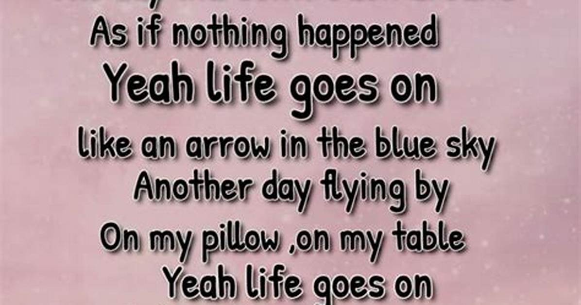 Lyrics & Translations of This Is Life by Kb