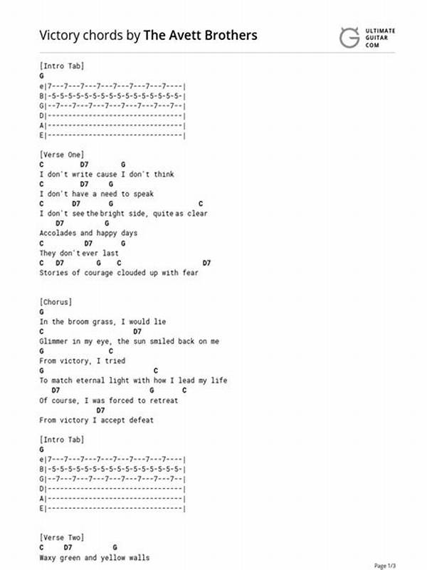 Lyrics & Translations of Victory by the Avett Brothers