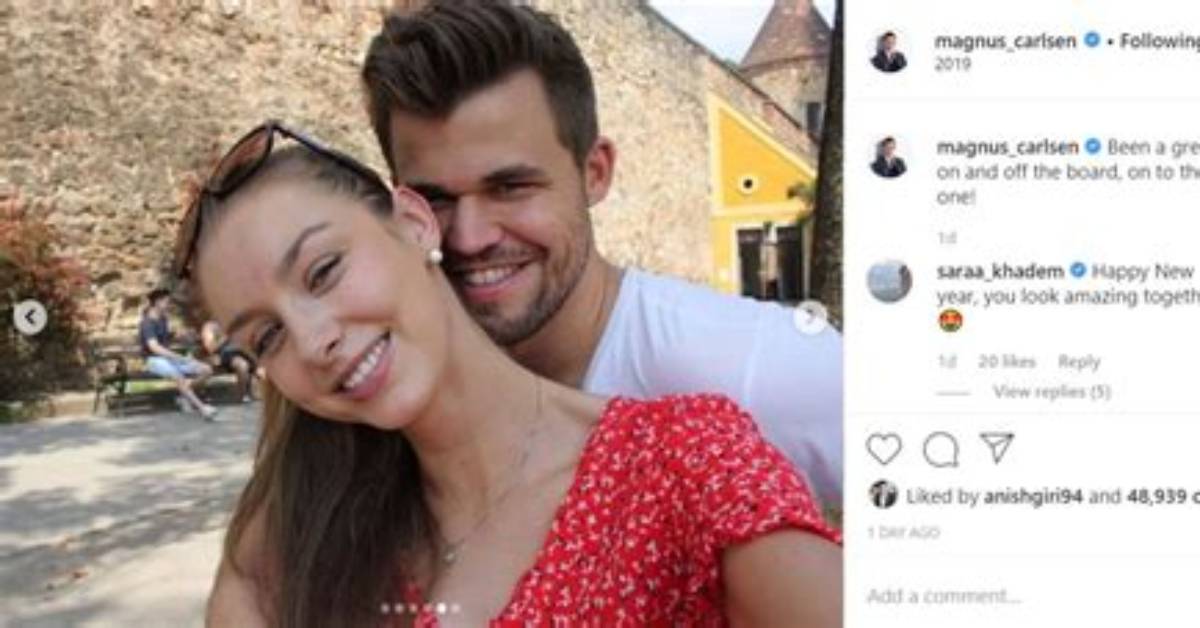 Magnus Carlsen S Girlfriend Elisabet Lorentzen Dj%C3%B8Nne 150. Jpg