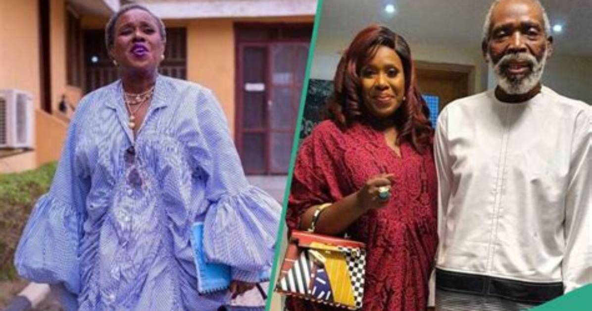 Man Queries How Joke Silva Still Enjoys Bedroom Pleasures Despite Olu Jacobs’ Health Condition
