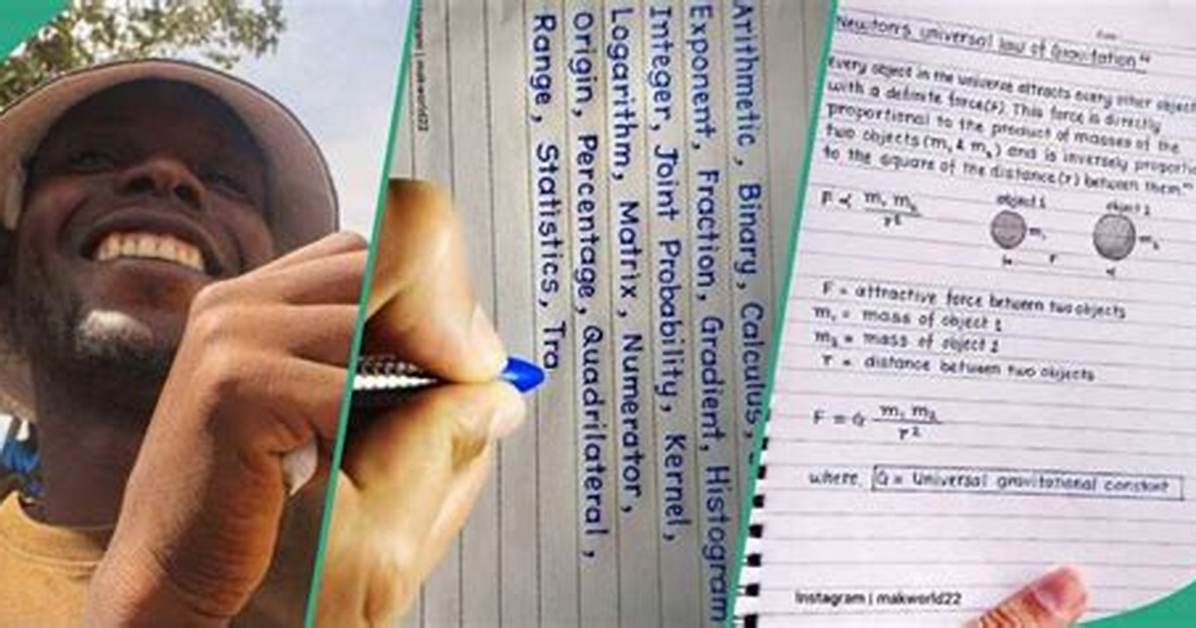 Man's Smooth Handwriting with Pen and Paper Looks Like Calligraphy, Video Goes Viral