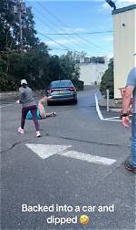 Man Tries to Flee Scene of Accident in Slow-Motion After Backing into Someone’s Car