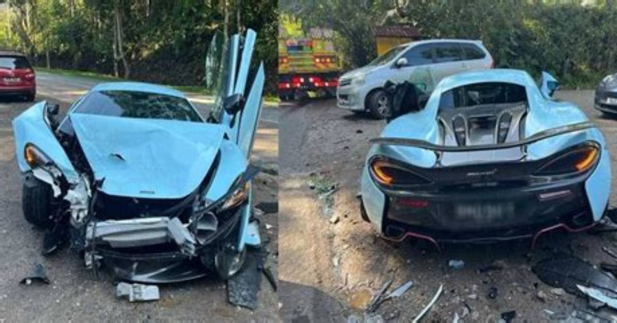 Marcus Luah Mclaren Accident: Basil Wong and Matthew Mcgrory Crash