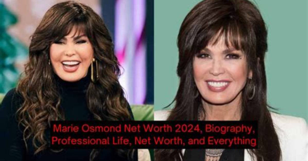 Marie Osmond Net Worth