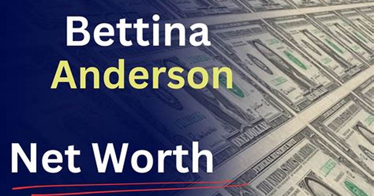 Marina Anderson Net Worth